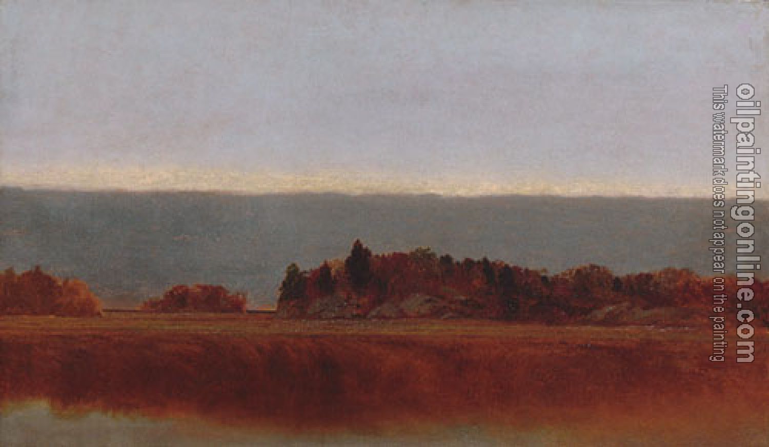 John Frederick Kensett - Salt Meadow In October